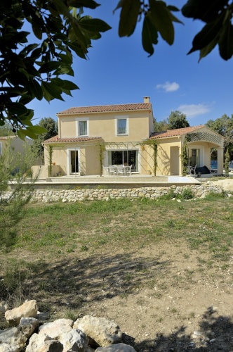 MAISON TRADITIONNELLE PROVEN�ALE : MARCOS_HAB_MAISONTRADITIONNELLE_FACADESUD_07