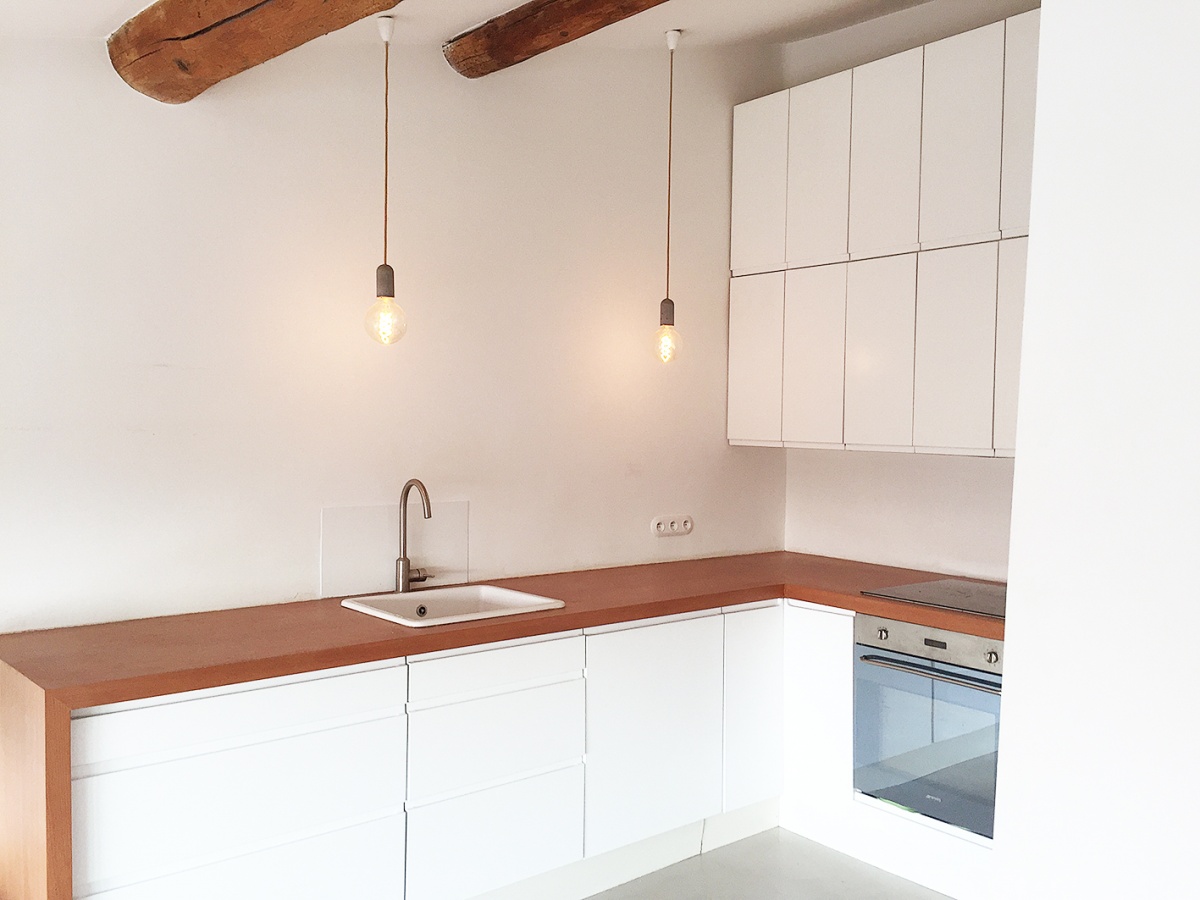 Cr�ation d'un Duplex dans le centre historique d'Aix : Cuisine 2