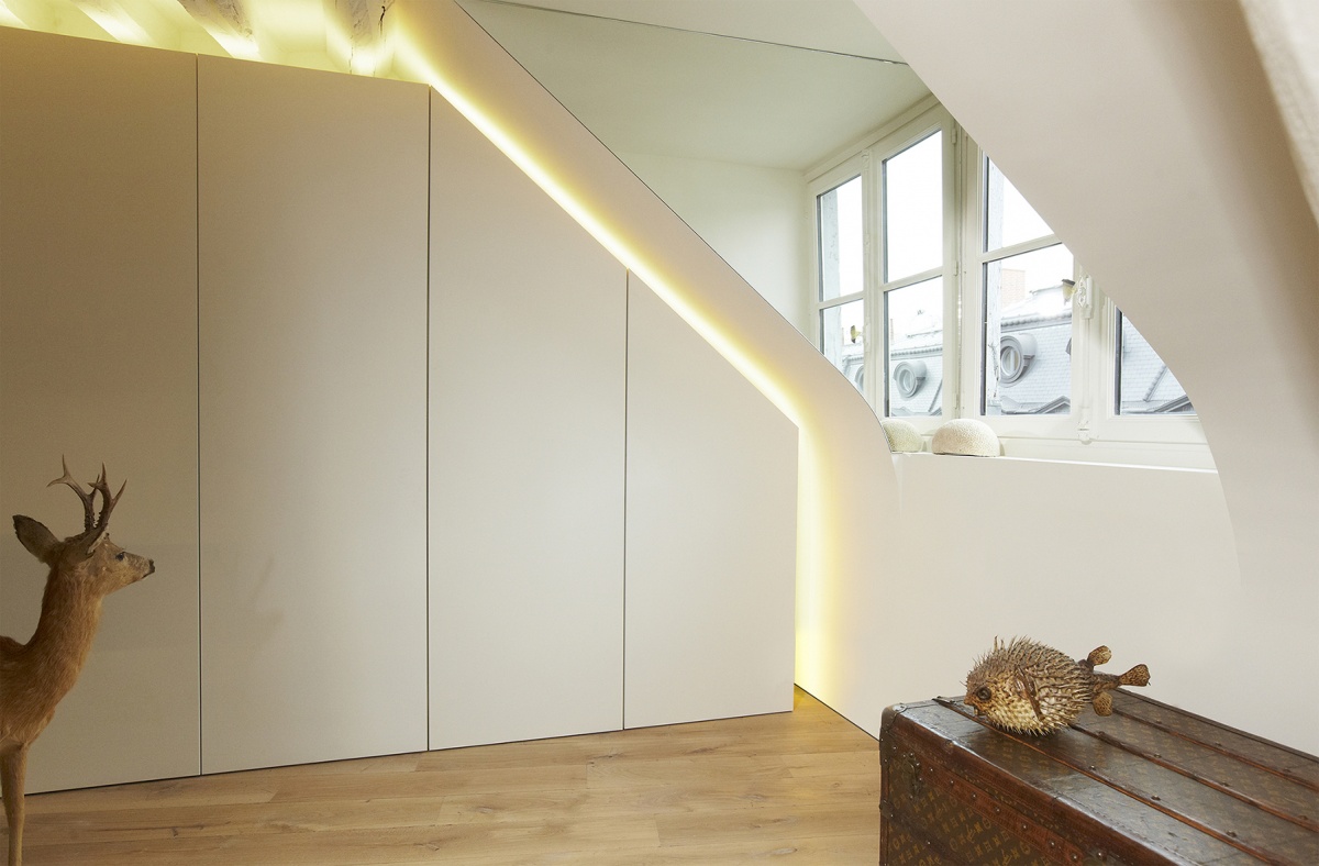 R�habilitation totale d'un appartement Paris 6 : 4 light