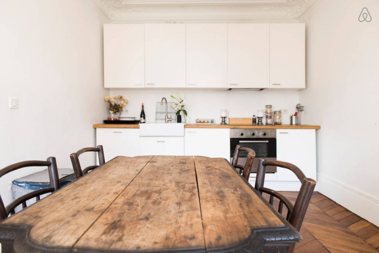 R�habilitation totale d'un appartement haussmannien � Paris 9 : photo 5D cuisine a