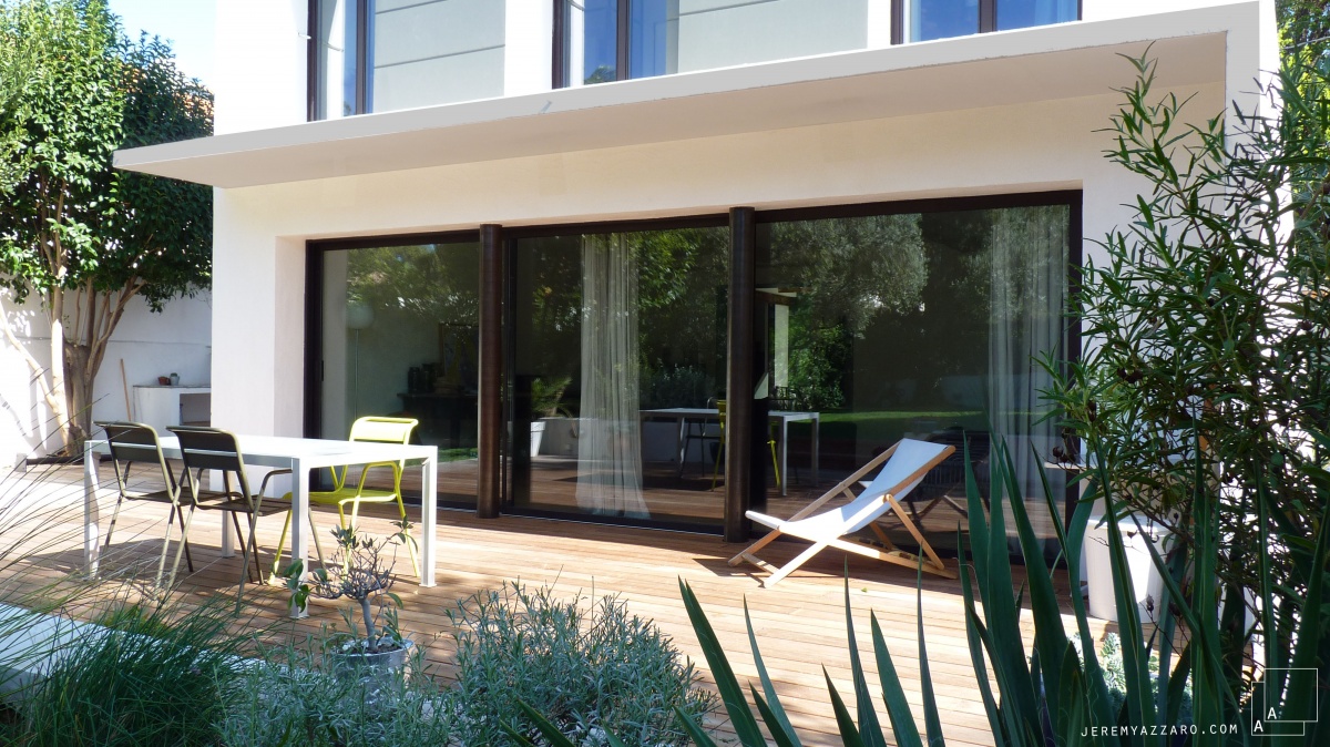 Transformation � deux maisons en une �