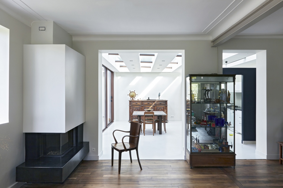 Extension et r�novation d'une maison en pierre de meuli�re