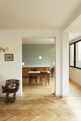 R�habilitation et extension d�une maison priv�e en 3 logements collectifs priv�e : AHA-extension r�habilitation