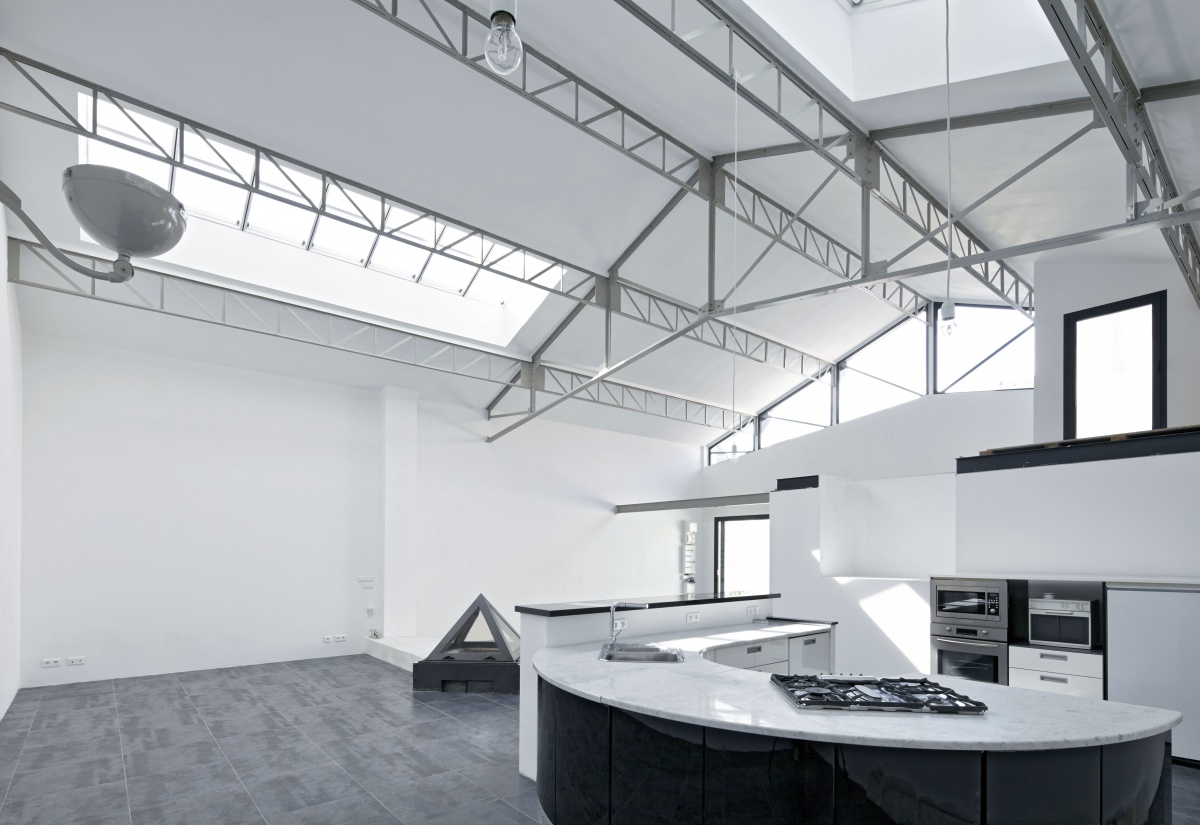 Colombes - R�novation d�un loft : AHA-r�novation d'un loft