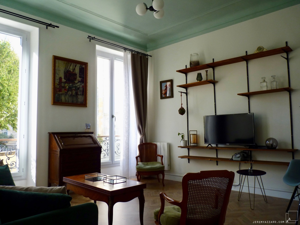 Cr�ation de deux appartements � angle deux vies �