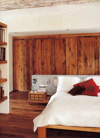 Maison contemporaine � Eygali�res : Chambre