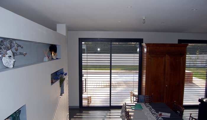 Maison contemporaine � Juvignac : Brise-Soleil