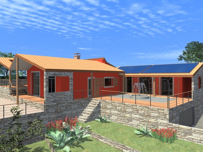 Maison � �nergie passive et �cologique - R�gion de Quissac (30) : 104