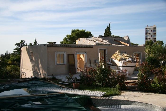 R�am�nagement Complet  d'une Villa sur deux niveaux : D�molitions en cours