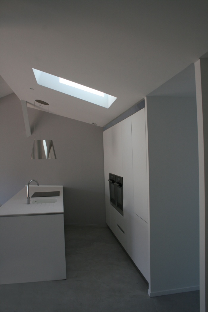 am�nagement d'un penthouse � Marseille : vue de la cuisine apr�s travaux