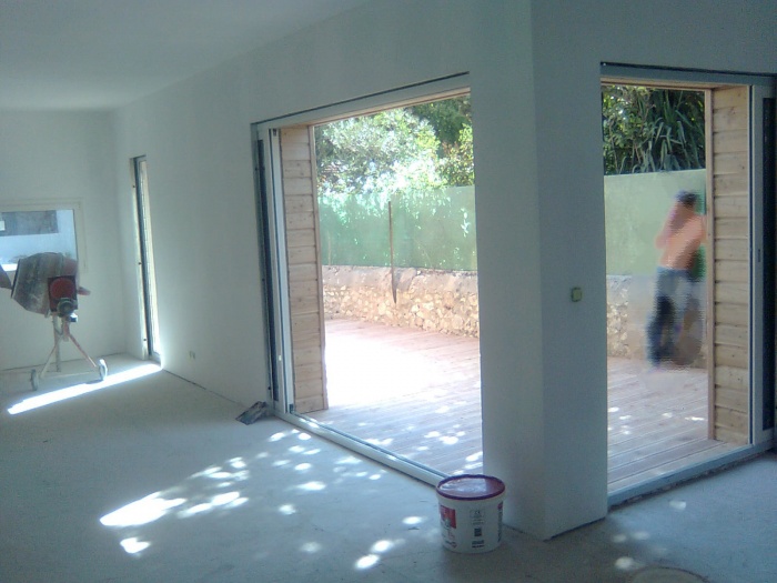 Extension d'une maison � mazargues : sejour pauli