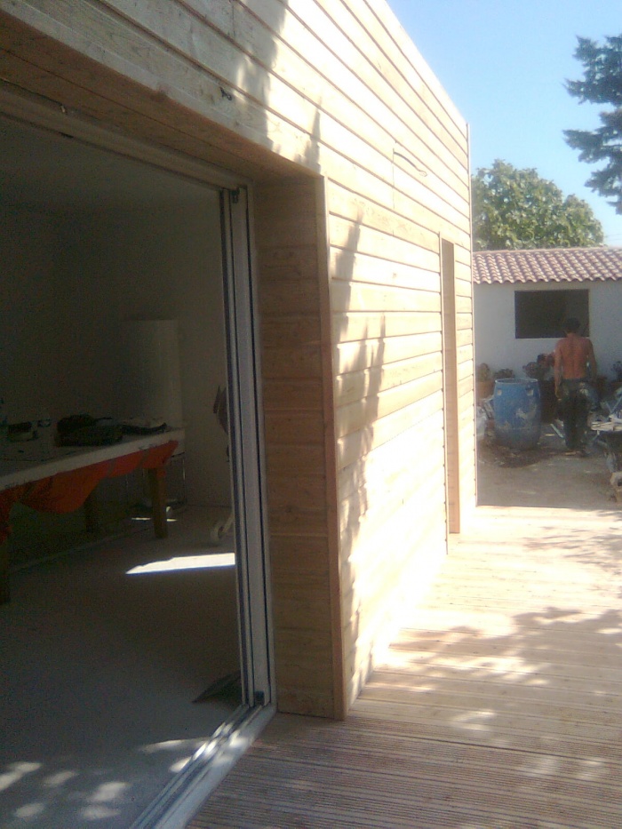 Extension d'une maison � mazargues : Photo137
