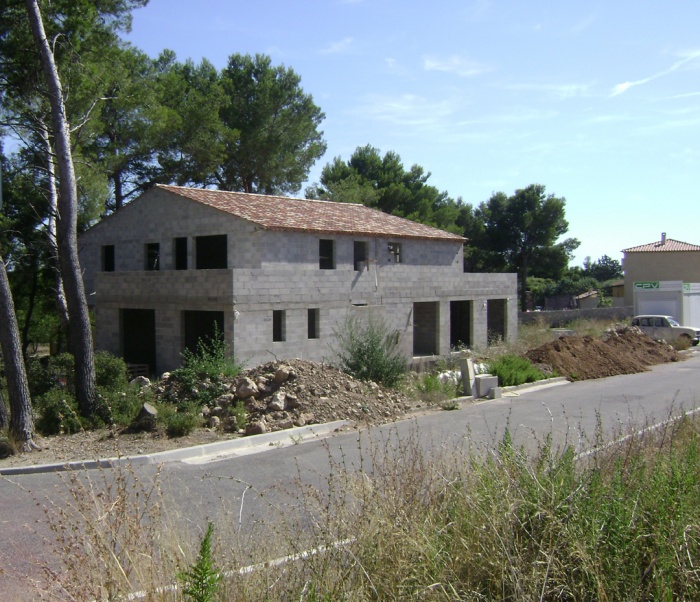 Construction d'une maison � Rognac