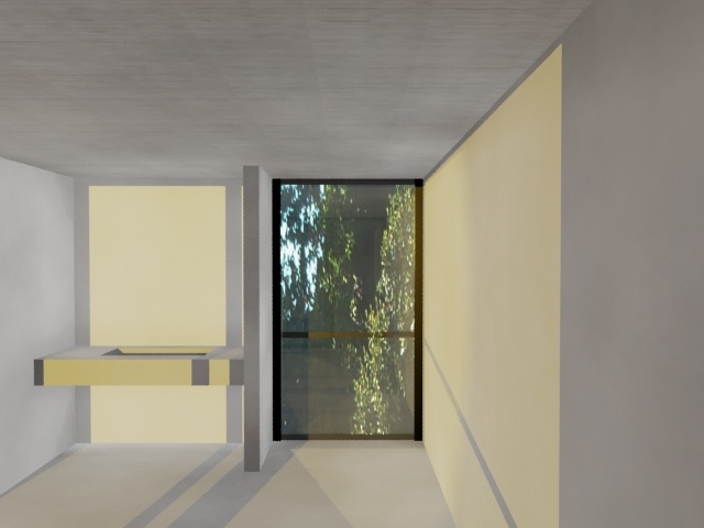 Transformation d'une villa : Int�rieur des chambres