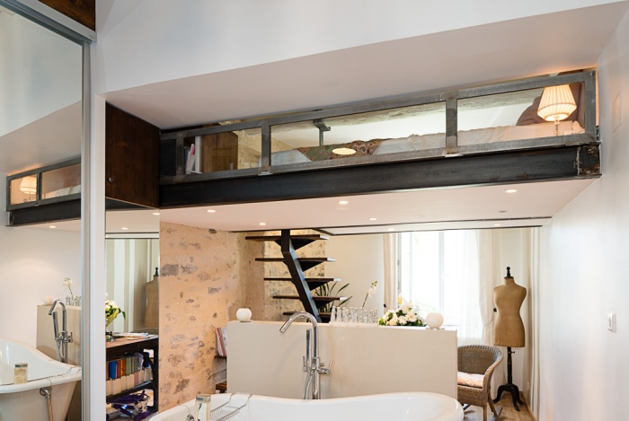 Suite parentale Style industriel - moderne dans Immeuble class� XVIIe : 120622 StClairB_002