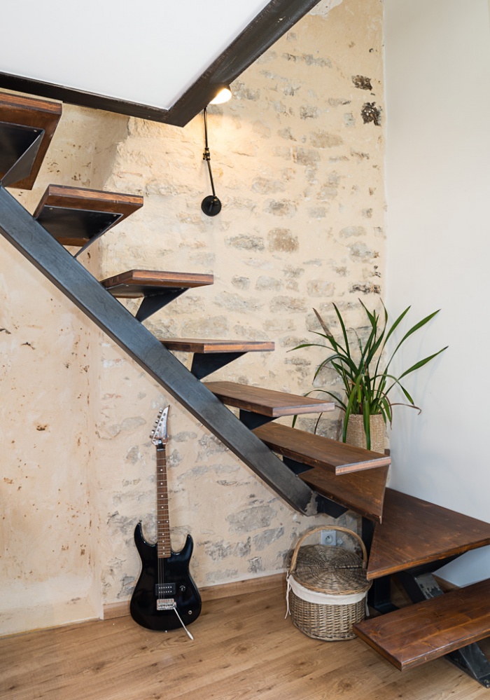 Suite parentale Style industriel - moderne dans Immeuble class� XVIIe : 120622 StClairB_012