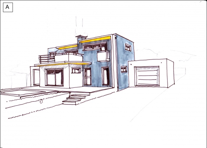 Maison Contemporaine et Moderne To�ture Plate � Sussargues : image_projet_mini_55590