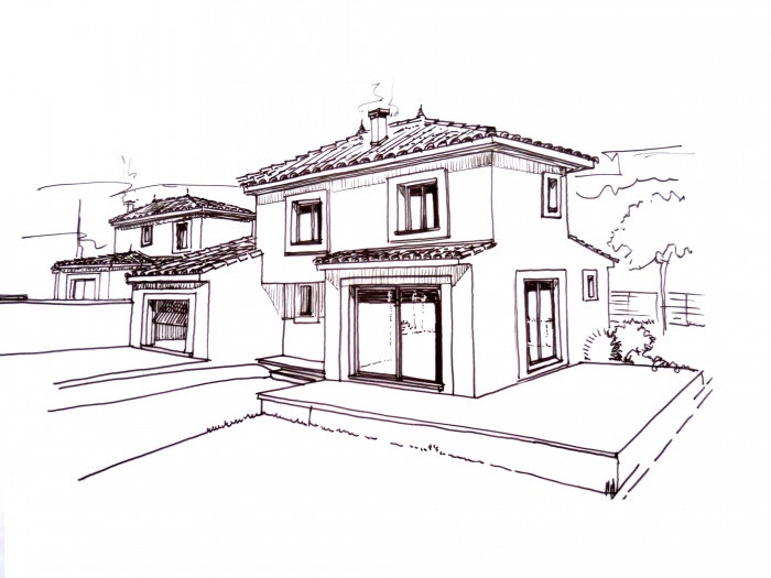 Maison Jumel�e � St S�ries : St S�ries B