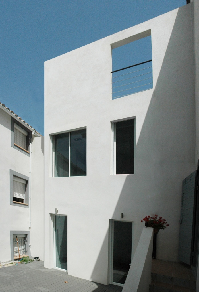 Maison AIR : Vue depuis la cour int�rieure