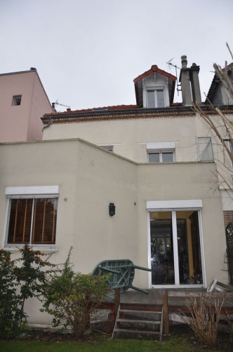 R�habilitation et extension bois BBC d'une maison : NOGENT 2-2