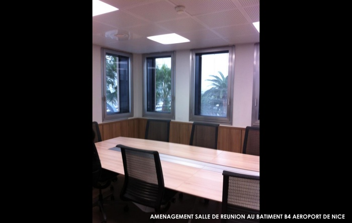 Batiment B4 - A�roport de Nice : hierro project architecte dplg nice maitrise oeuvre rehabilitation batiment 4 aeroport de nice 3