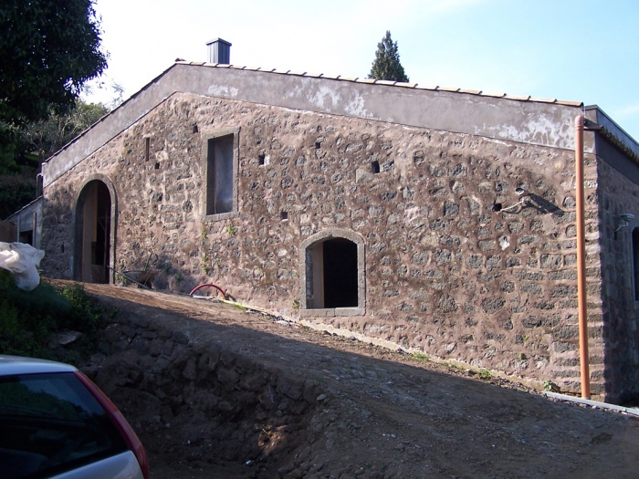 Bagolaro - r�habilitation gite : 1.JPG