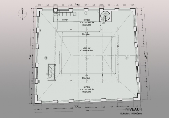R�am�nagement d'un th��tre et mise en conformit� : NIVEAU 1
