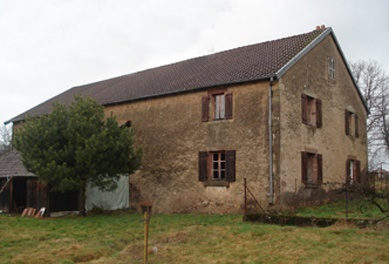 R�habilitation d'une ferme dans les Vosges : AVANT