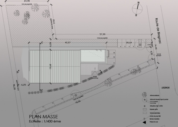Accessibilit� du th��tre� l'acte et mise en conformit� : 2 N TOIT