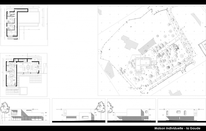 Villa priv�e contemporaine - la Gaude : Hierro Project - Christophe Hierro architecte dplg Nice - Maison individuelle la Gaude 8