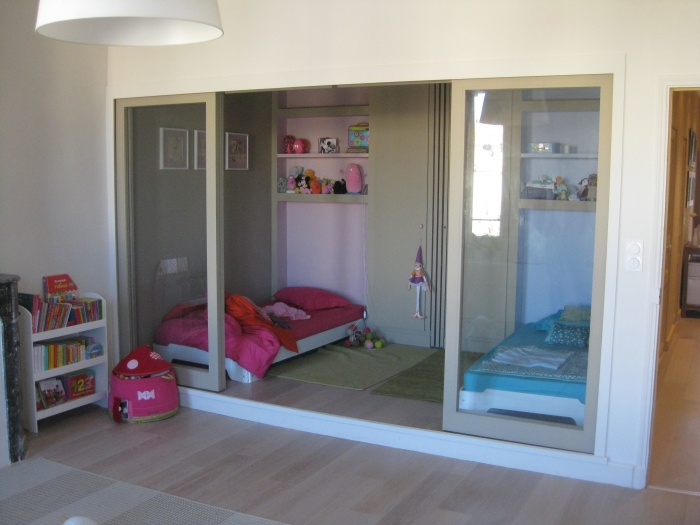 R�novation d'un 3 fen�tres marseillais : Chambre / Dortoir - 01