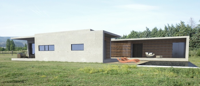 Cr�ation d'une Maison Contemporaine