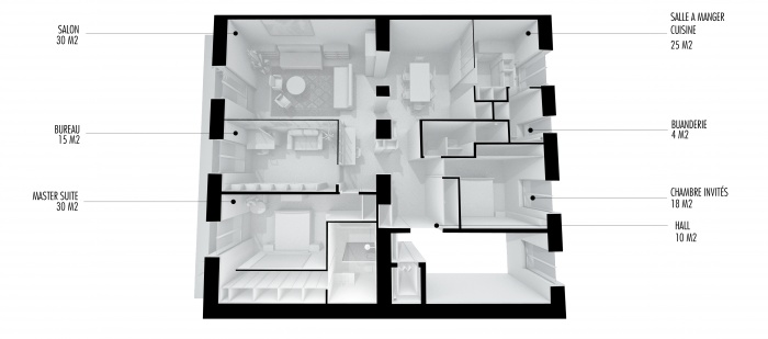 R�novation d'un appartement � Nice