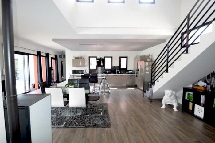 Villa Contemporaine : Villa Contemporaine-Atelier-RS Architecture-Romain Bazi�re