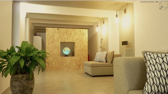 Cr�ation d�un Loft � l�Appartement Jardin � : renovation-loft-cave-marseille-voutes-salon-osb-jeremy-azzaro-architecte