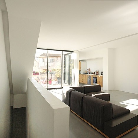 Maison de ville en b�ton : Ambiance int�rieure